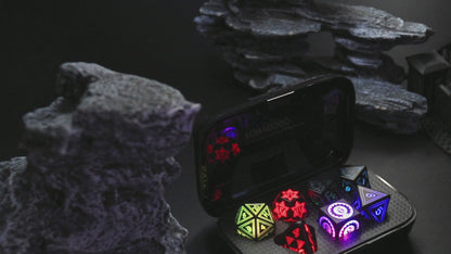 Geometry RGB-Gamer's accessory,Wireless charging DND Dice set