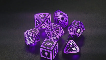 Astral Shard Purple-Dungeons and Dragons Light up Dice Set