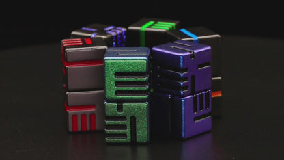 D6 DND Dice Set, 6 Sided Dice 6 Pieces Metal Game Dice - Retro light Green